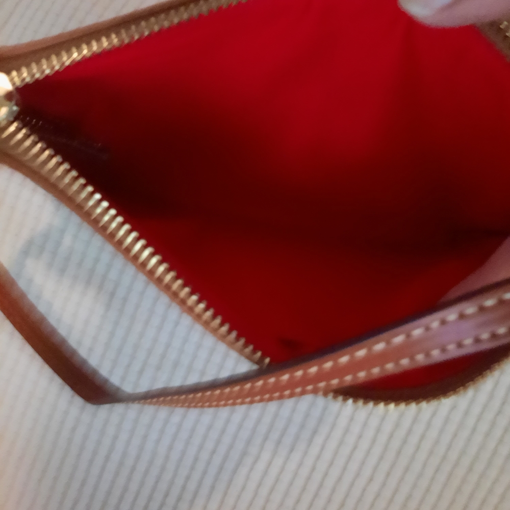 Dooney & Bourke Teal Leather Crossbody Bag - Picture 3 of 3